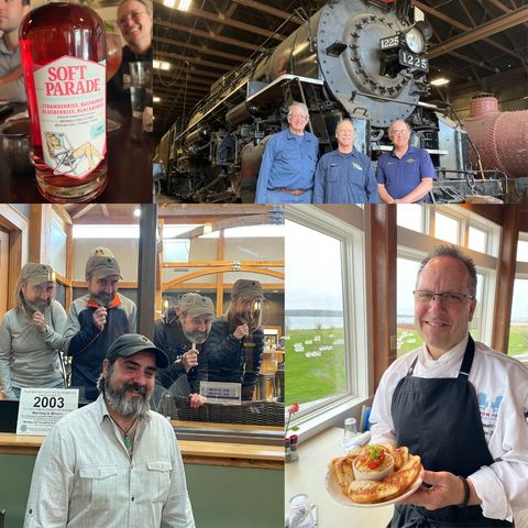 S6,E27: Farm to Ferry at Mission Point, Soft Parade Vodka, Chris Lopez at Black Star Farms, Pere Marquette 1225 (July 6-7, 2024)