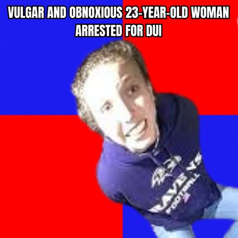 Vulgar and Obnoxious 23-Year-Old Woman Arrested for DUI - Bodycam DUI Arrest