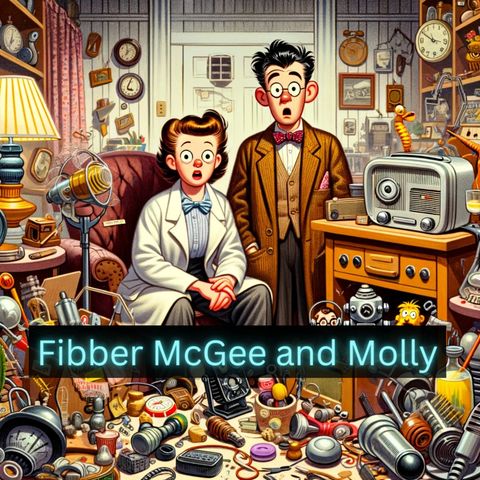 Fibber McGee and Molly - Planning Elks Club New Years Party