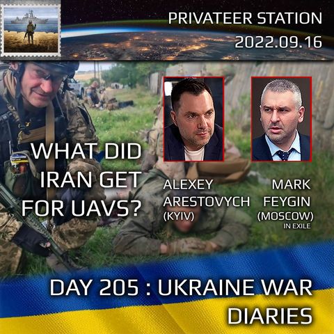 War Day 205: Ukraine War Chronicles with Alexey Arestovych & Mark Feygin