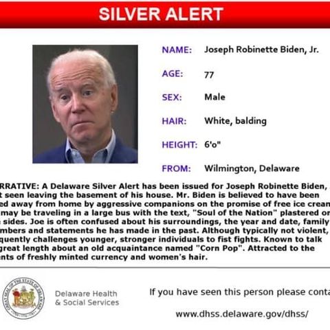 Silver Alert at the WhiteHouse