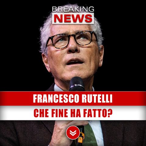 Francesco Rutelli: Che Fine Ha Fatto?