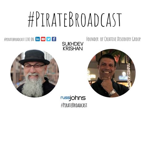 Catch Sukhdev Krishan on the #PirateBroadcast™