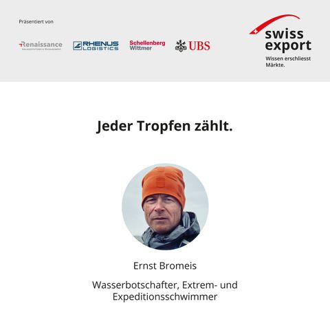 Ernst Bromeis - Wasserbotschafter. Extrem- und Expeditionsschwimmer