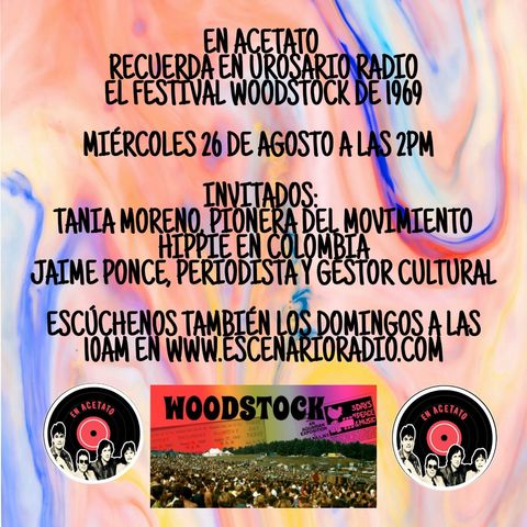 Woodstock, paz, amor y música