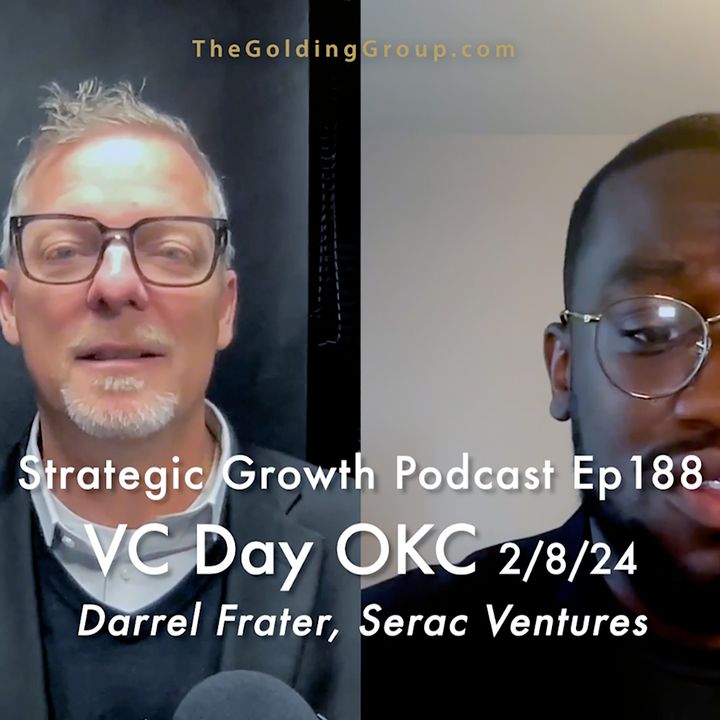 Darrel Frater, Senior Associate at Serac Ventures Talks VC Day OKC