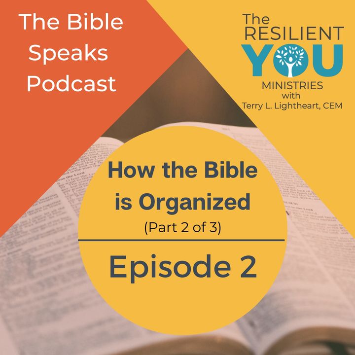 Episode 2 - How the Bible is Organized (Part 2 of 3)