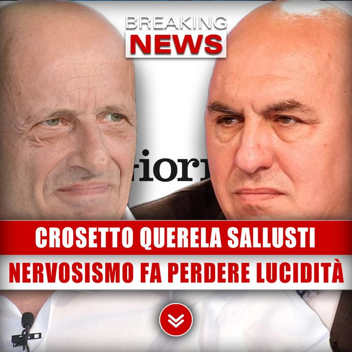Crosetto Querela Il Giornale, Sallusti Risponde: Il Nervosismo Fa Perdere La Lucidità!