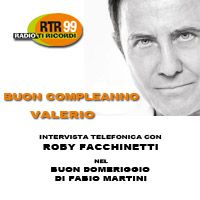 Roby Facchinetti saluta Valerio Negrini