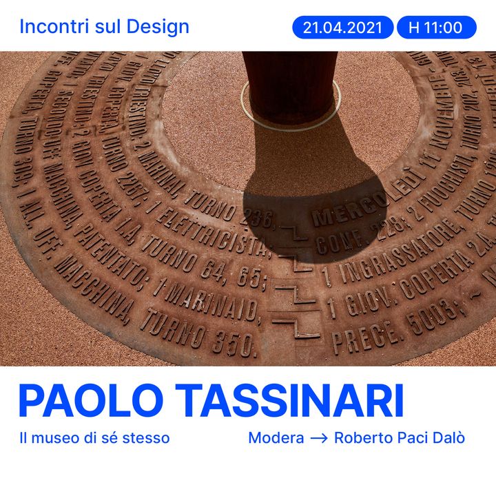 Incontri sul Design - Paolo Tassinari