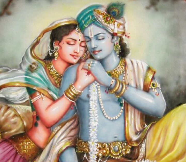 The eternal love of ' Radha- krishna'