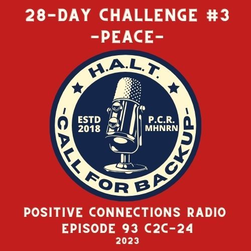 PEACE: 28-DAY CHALLENGE #3