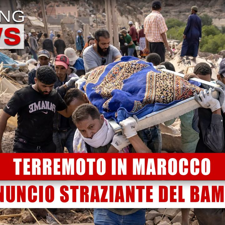 Terremoto In Marocco: L’Annuncio Straziante Del Bambino! 