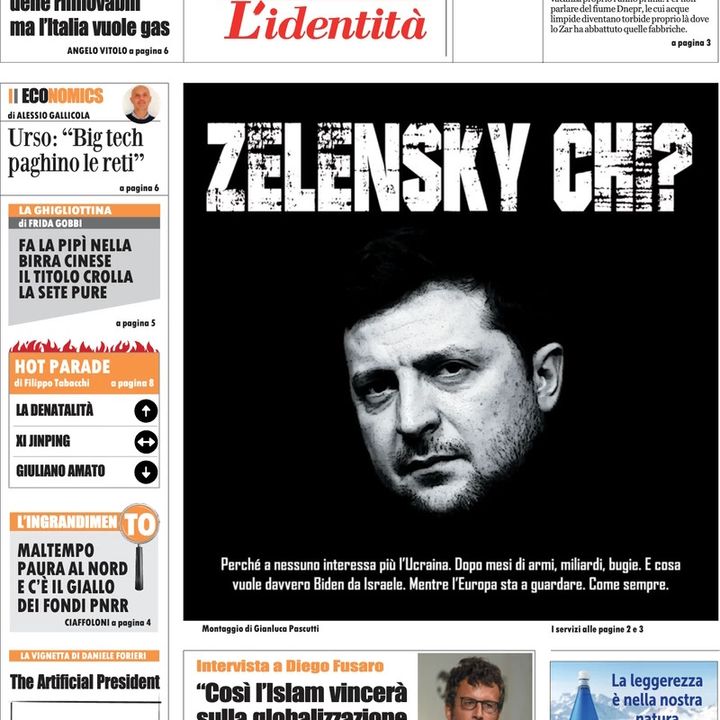 Rassegna stampa del 25 ottobre 2023