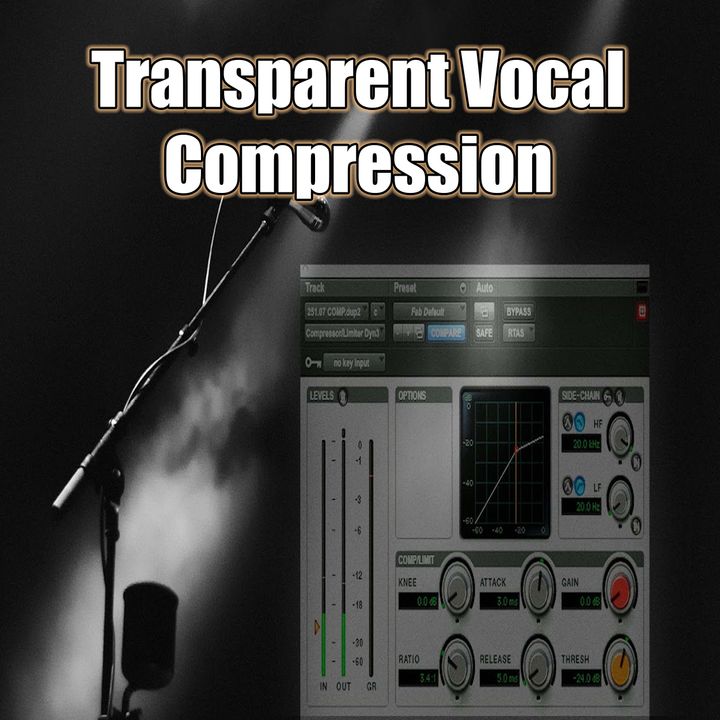 Transparent vocal compression