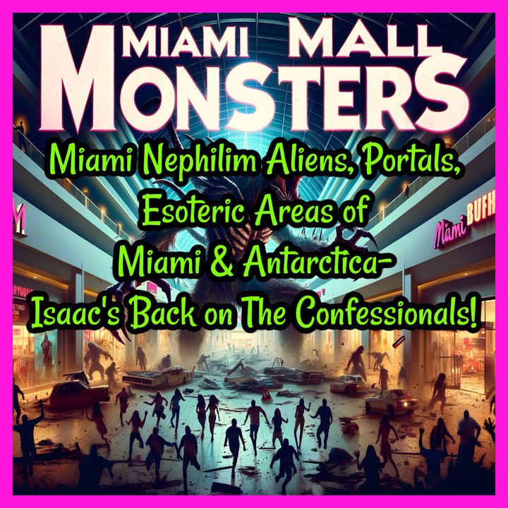 Miami Nephilim Aliens, Portals, Esoteric Areas of Miami & Antarctica- Isaac's Back on The Confessionals!