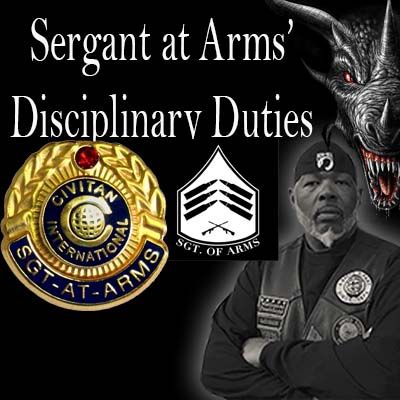 Bible Study Sundays Sgt At Arms Disciplinary Duties 1