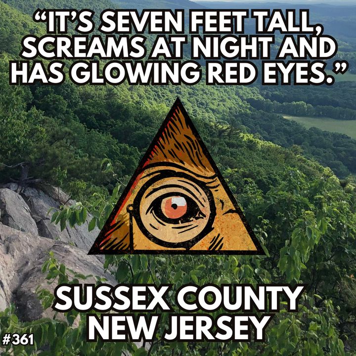 "Big Red Eye's Curse: Terrified by Bigfoot in New Jersey"