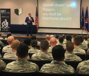 Daniel Gomez Inspires Our Military By Focusing On A Leader's Journey To Influence: "Strengthening and Growing The Leader Within"