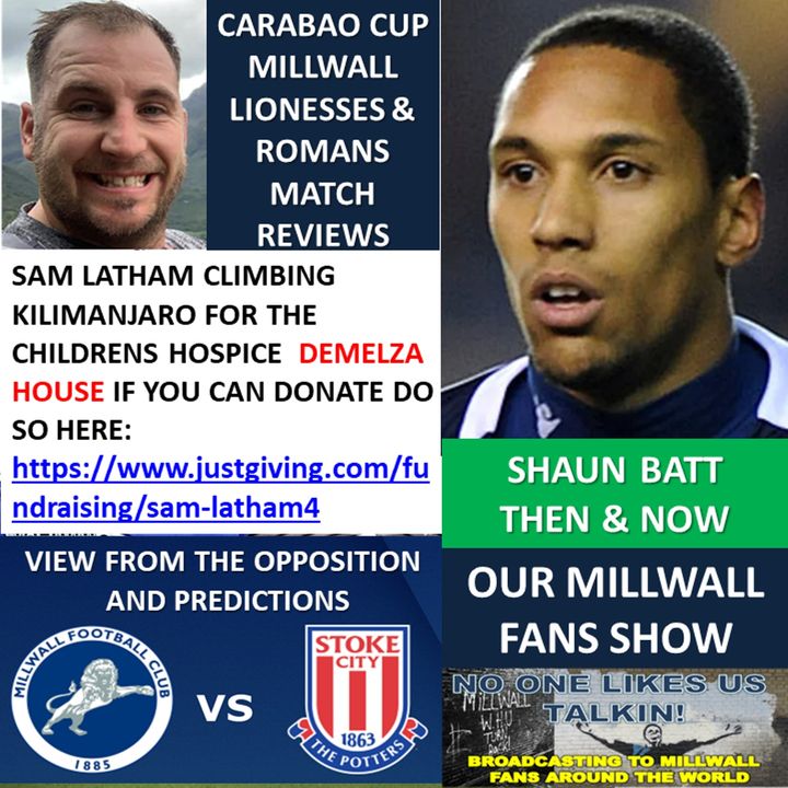 OUR MILLWALL FAN SHOW 040920 Sponsored by Dean Wilson Family Funeral Directors