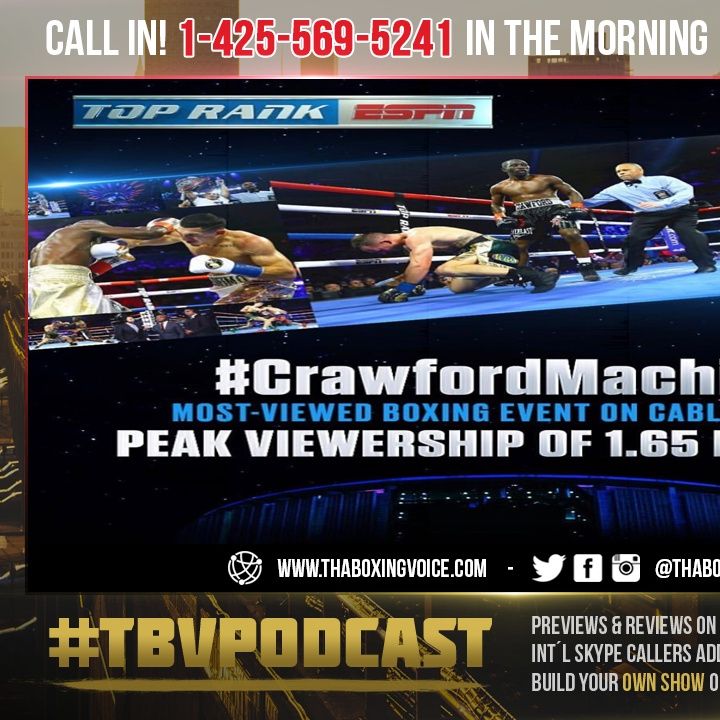 ☎️Crawford Saturday ESPN TV Ratings FLOPPED😱HEARN Claims Jacobs-Chavez Double Crawford Ticket Sales