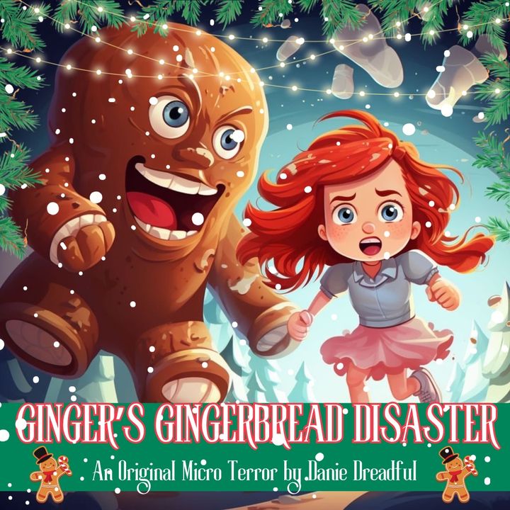 “GINGER’S GINGERBREAD DISASTER” by Danie Dreadful #MicroTerrors