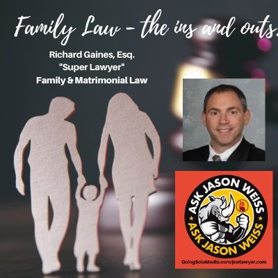 Family Law - The Ins and Outs with Guest, Richard Gaines, Esq.