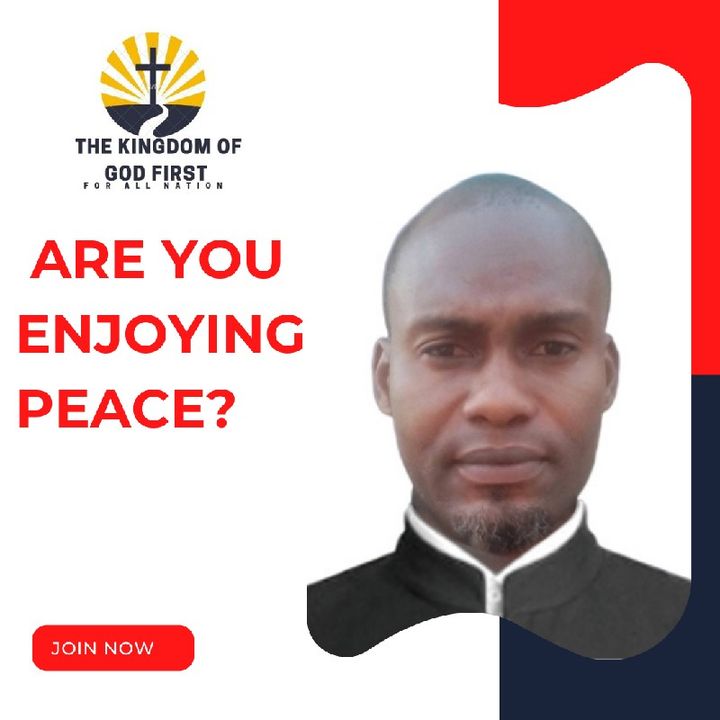 ARE YOU ENJOYING PEACE?