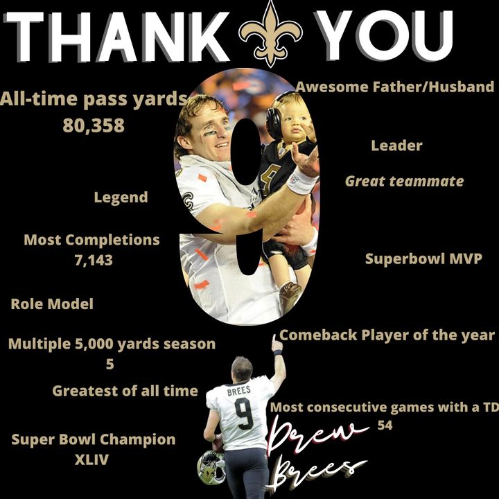 Drew Brees Legacy/what he meant to New Orleans. NFL News and NBA News