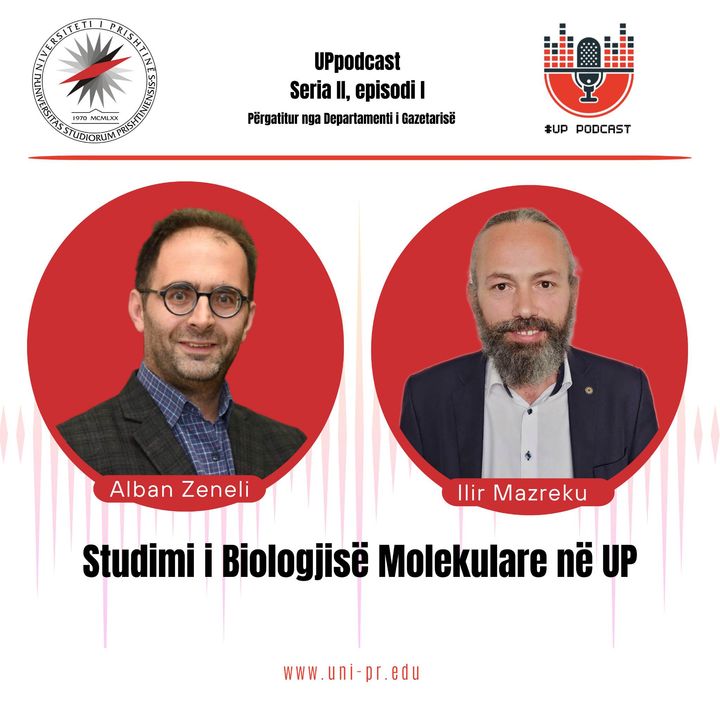 Alban Zeneli - Ilir Mazreku - Programi më i ri i studimit të biologjisë molekulare në Univeristetin e Prishtinës