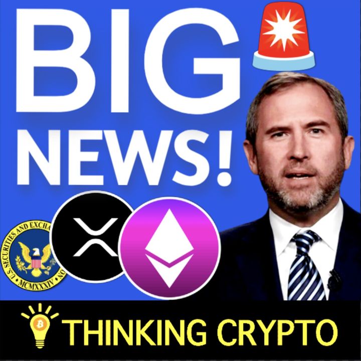 🚨RIPPLE CEO SAYS SEC WILL LOSE TO ETHEREUM SAME WAY IT DID TO XRP!!