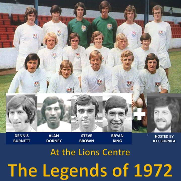 The Legends of 1972 Part 1 - Sponsored by North East Millwall