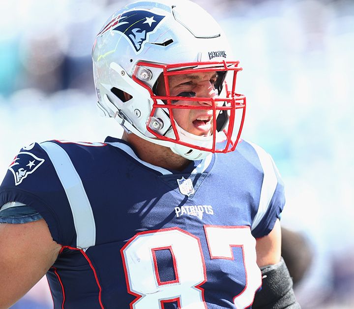 Guessing Game As To Whether Patriots' Rob Gronkowski Will Face Colts 