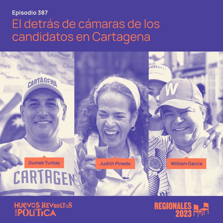Huevos Revueltos con el detrás de cámaras de los candidatos en Cartagena