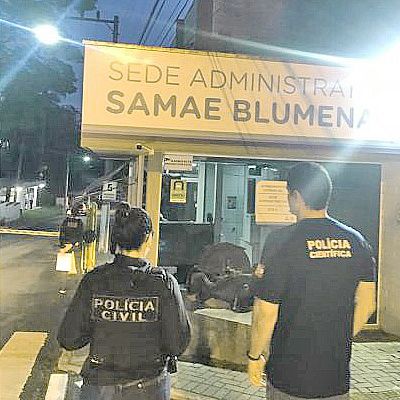 Polícia Civil desmantela "organização criminosa", que agia no Samae de Blumenau