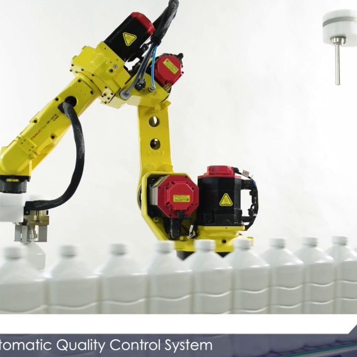 RADIO ANTARES VISION - ROBO-QCS: an innovative in-line automatic system to test the quality of products