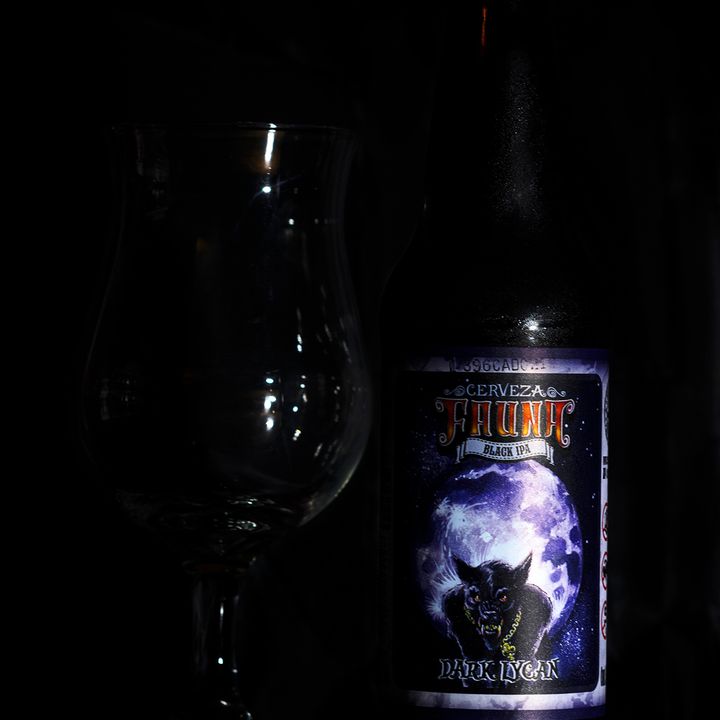 Cerveza Dark Lycan Cervecería Fauna