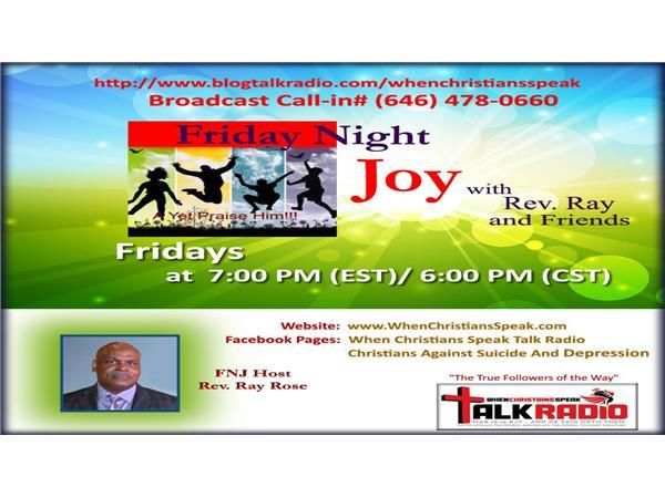 Friday Night Joy with Rev. Ray: Using the Right Weapon!  Anchored