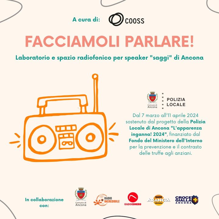 Facciamoli Parlare, la radio condotta dagli speaker saggi di Ancona