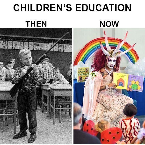Who Let The Demons into Childrens Education THE LEFT thats WHO