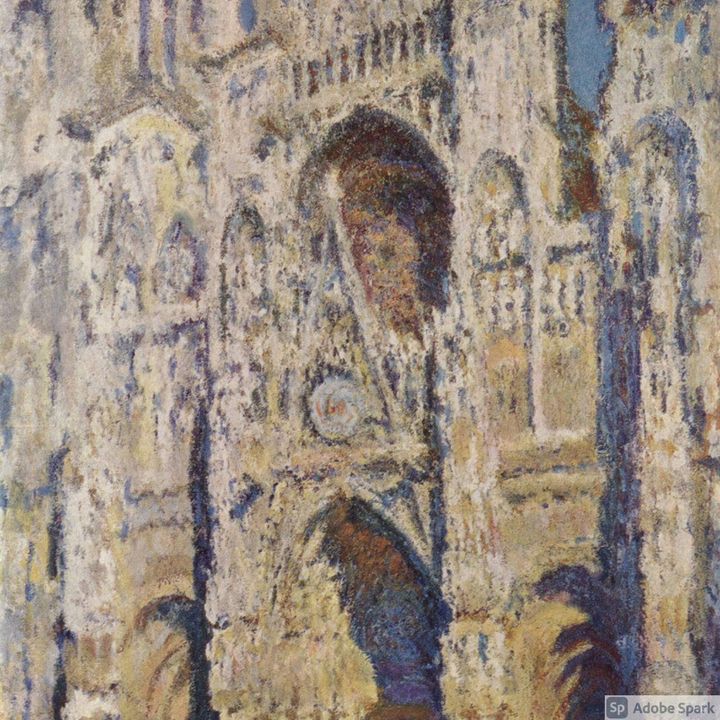 La serie di cattedrale di Rouen Monet
