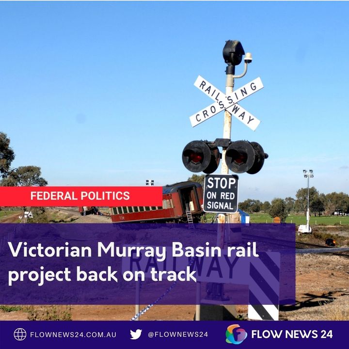 Vic Murray Basin Rail back on track thanks to @AnneWebsterMP #auspol #springst #vicpol