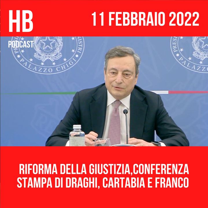 La Conferenza Stampa di Mario Draghi sulla Riforma della Giustizia