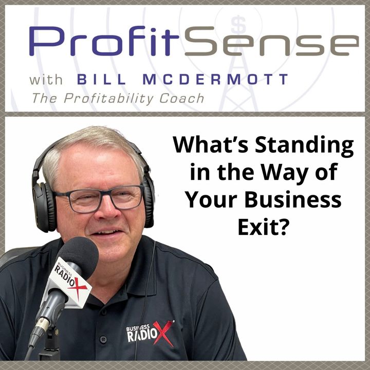 What's Standing in the Way of Your Business Exit? with Bill McDermott, Host of ProfitSense