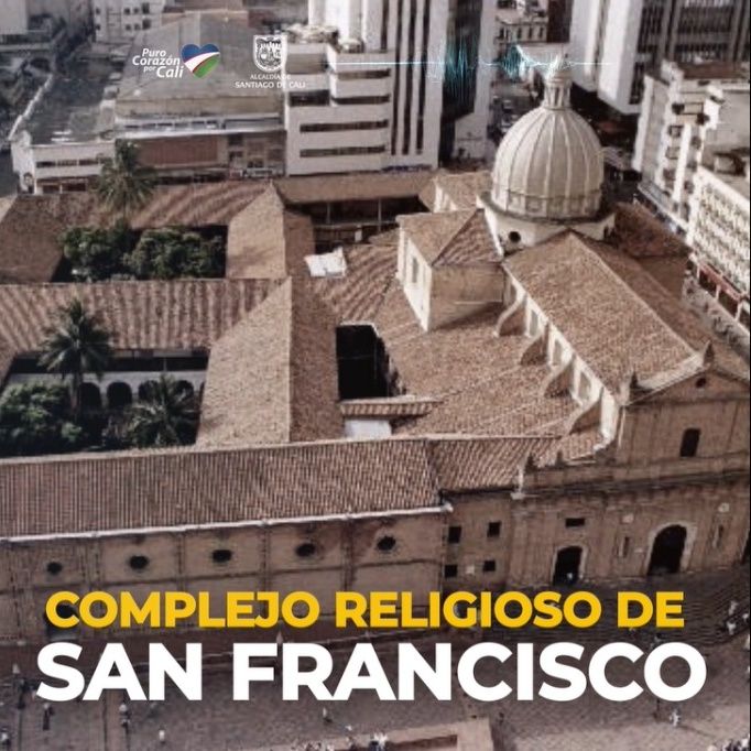 Complejo Religioso de San Francisco, un diseño arquitectónico imponente en Cali.