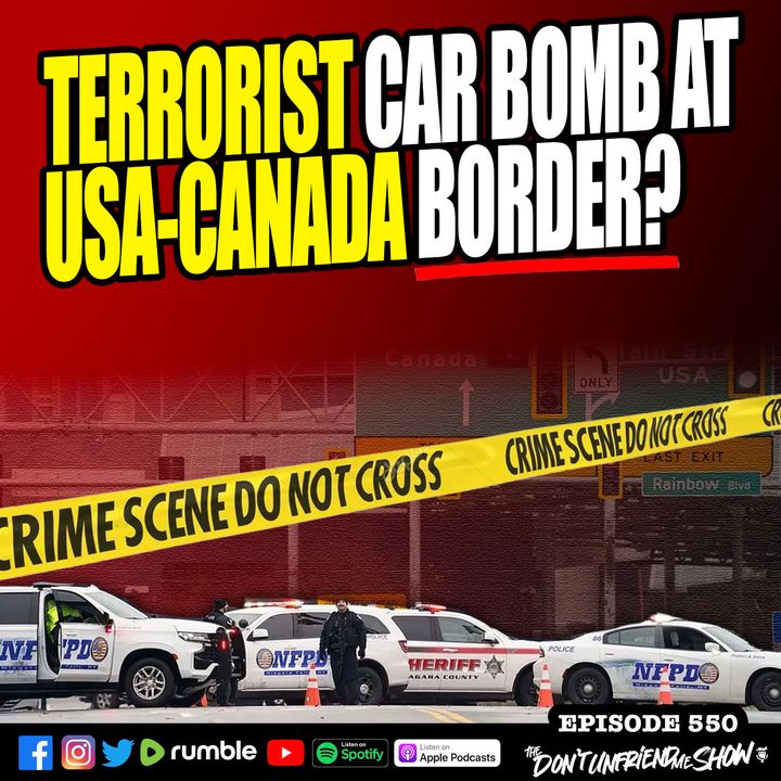 Vehicle explodes at Niagara Falls, forcing US-Canada border closings.