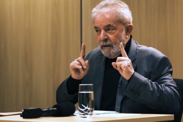 Líder obrero y ex-mandatario de Brasil Lula da Silva concede entrevista al medio The Intercept