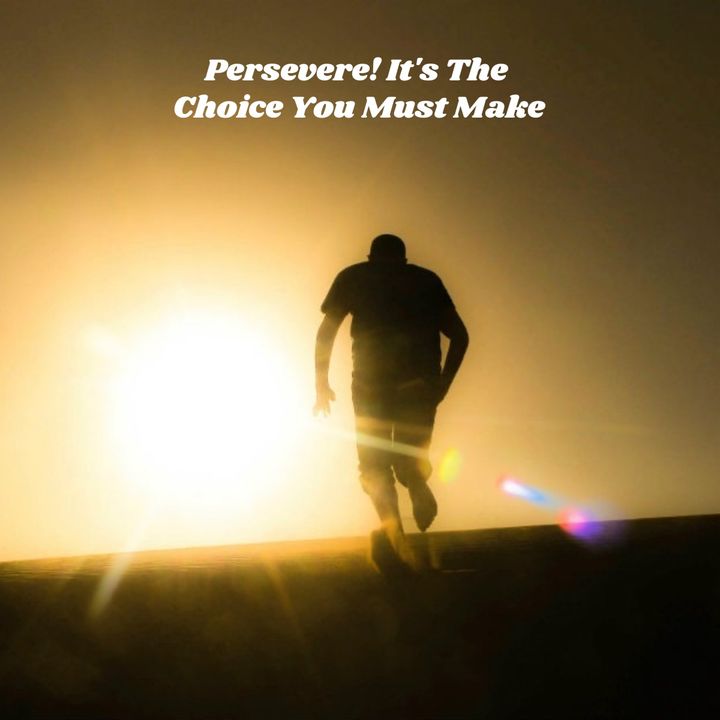 Persevere! It's The Choice You Must Make