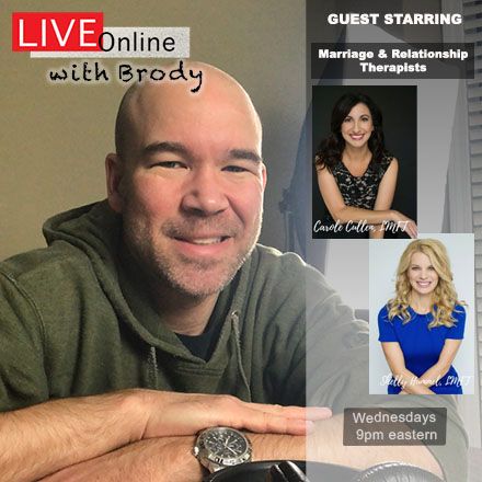 Managing Relationships With Partners & Family During Quarantine - 'LIVE Online With Brody'