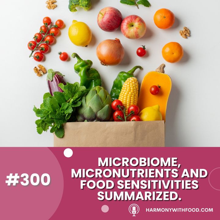 Microbiome, Micronutrients And Food Sensitivities Summarized.